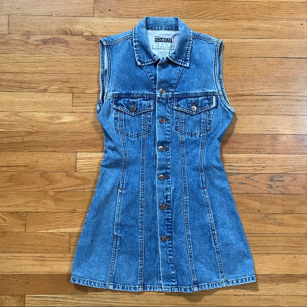 Vintage Mini Denim Dress